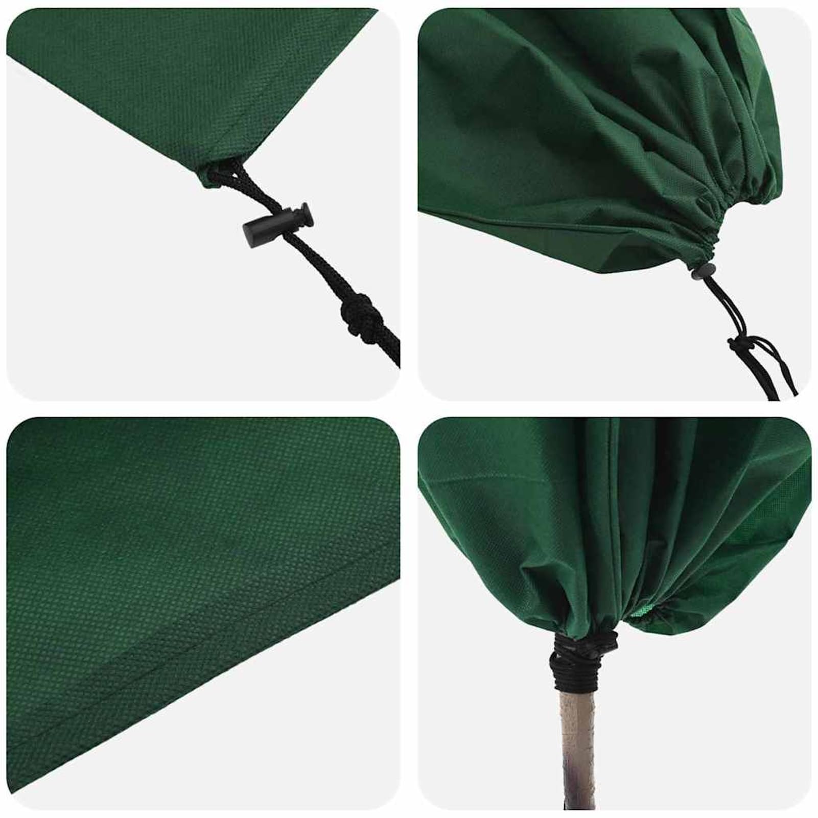 Geecher Copertura in Fleece per Piante, Protezione Antigelo, 0,8 x 1,2 m, Tessuto Non Tessuto, Coperture per Giardino e Terrazza