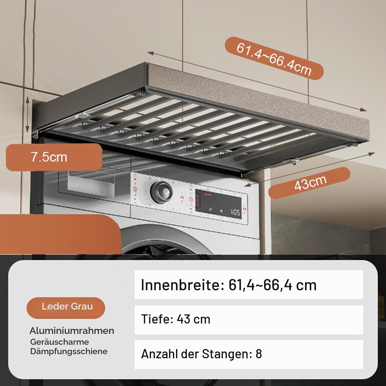 Retrattile Alluminio Lavanderia Stendibiancheria Salvaspazio Pantaloni Hanr Versatile Armadio nizer per Smals Efficiente Essiccazione Solut per i Vestiti