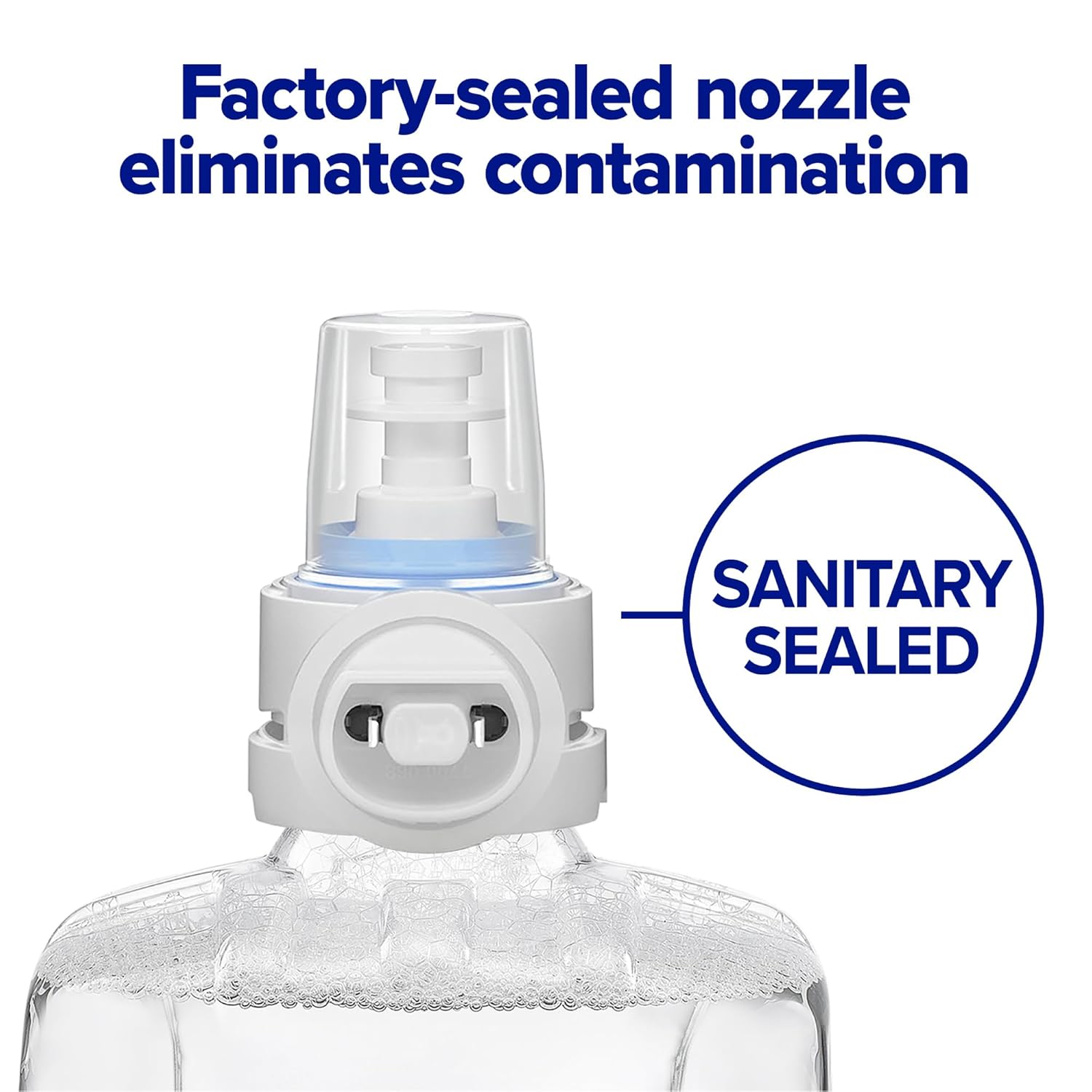 PURELL Advanced Hand Sanitizer Green Certified Foam, Fragrance Free, 1200 mL Foam Hand Sanitizer Refill for PURELL CS8 Automatic Sanitizer Dispenser (Pack of 2) – 7851-02