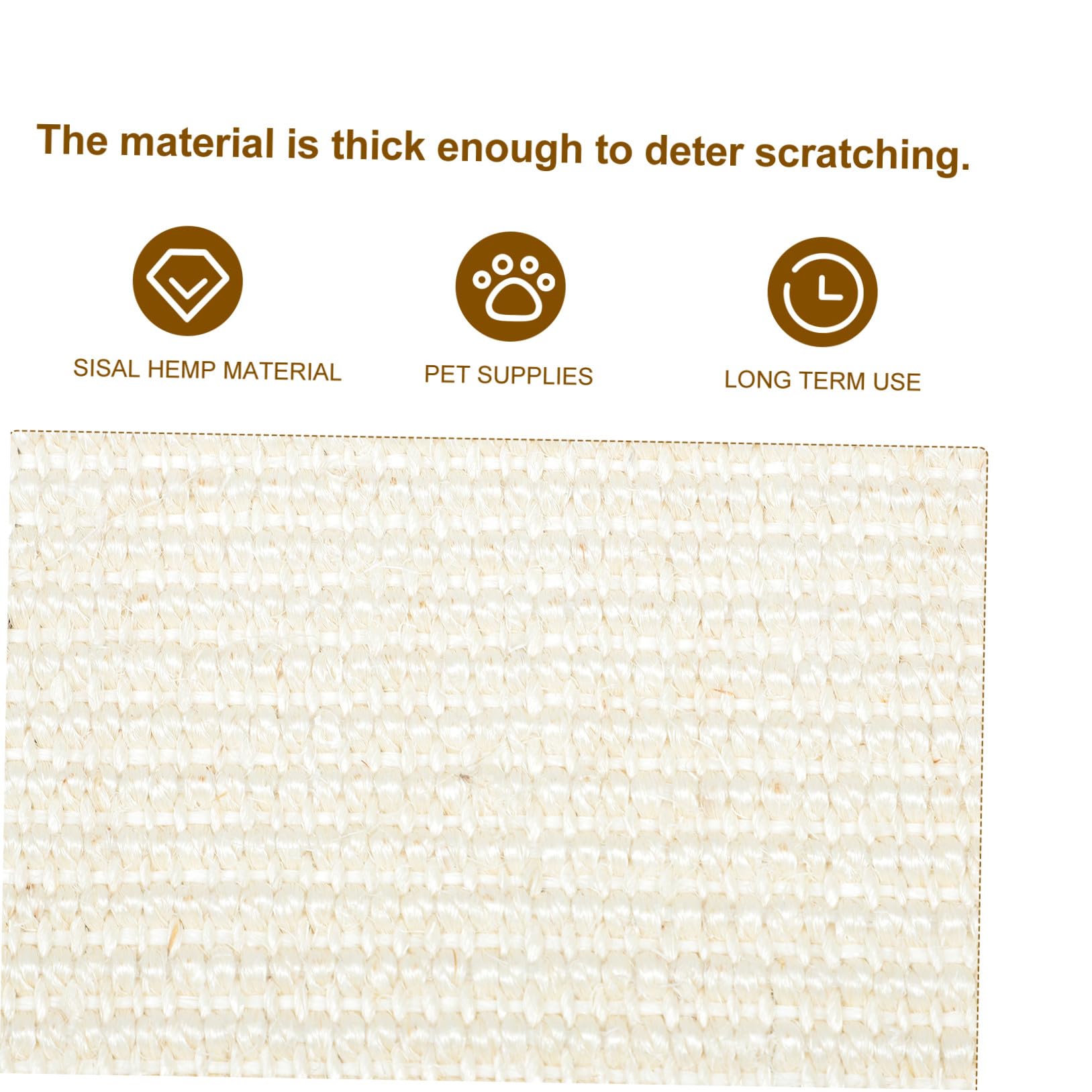 Protector contra Arañazos para Mascotas de Sisal para Sofá | Protector Sofá Gatos Arañazos, para Reposabrazos, Casa, Oficina y Tienda