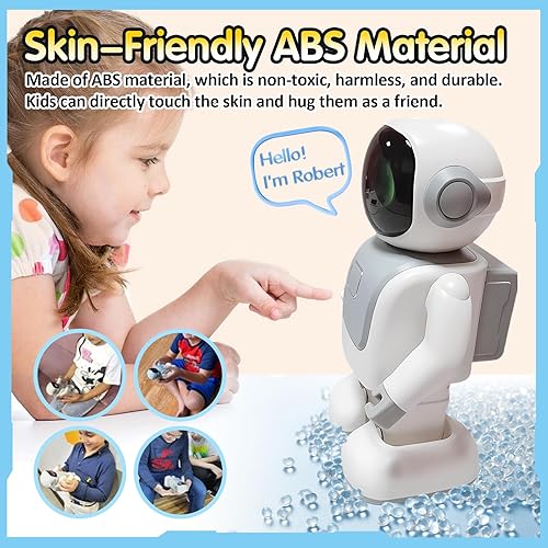 Miniatura 3 de Gsou Altavoz robot bailarín portátil con Bluetooth para niños de 3 a 10 años, compañero íntimo para adultos y niños, altavoz Bluetooth inteligente