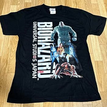 Amazon.co.jp: USJ ユニバ ハロウィン バイオハザード Tシャツ