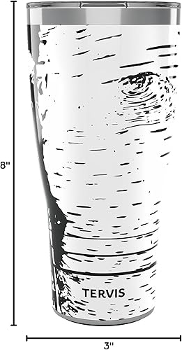 Miniatura 9 de Tervis Vaso aislado de abedul de invierno, 30 onzas, acero inoxidable