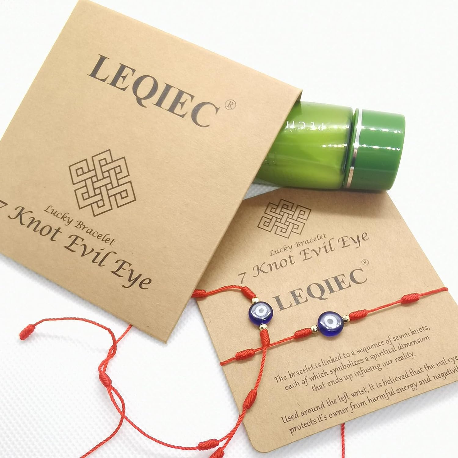 Evil Eye Bracelet for Women Men 7 Knot Red String Protection Blue Easter Bracelet Mal Be Ojo Mexican Energy - Image 7