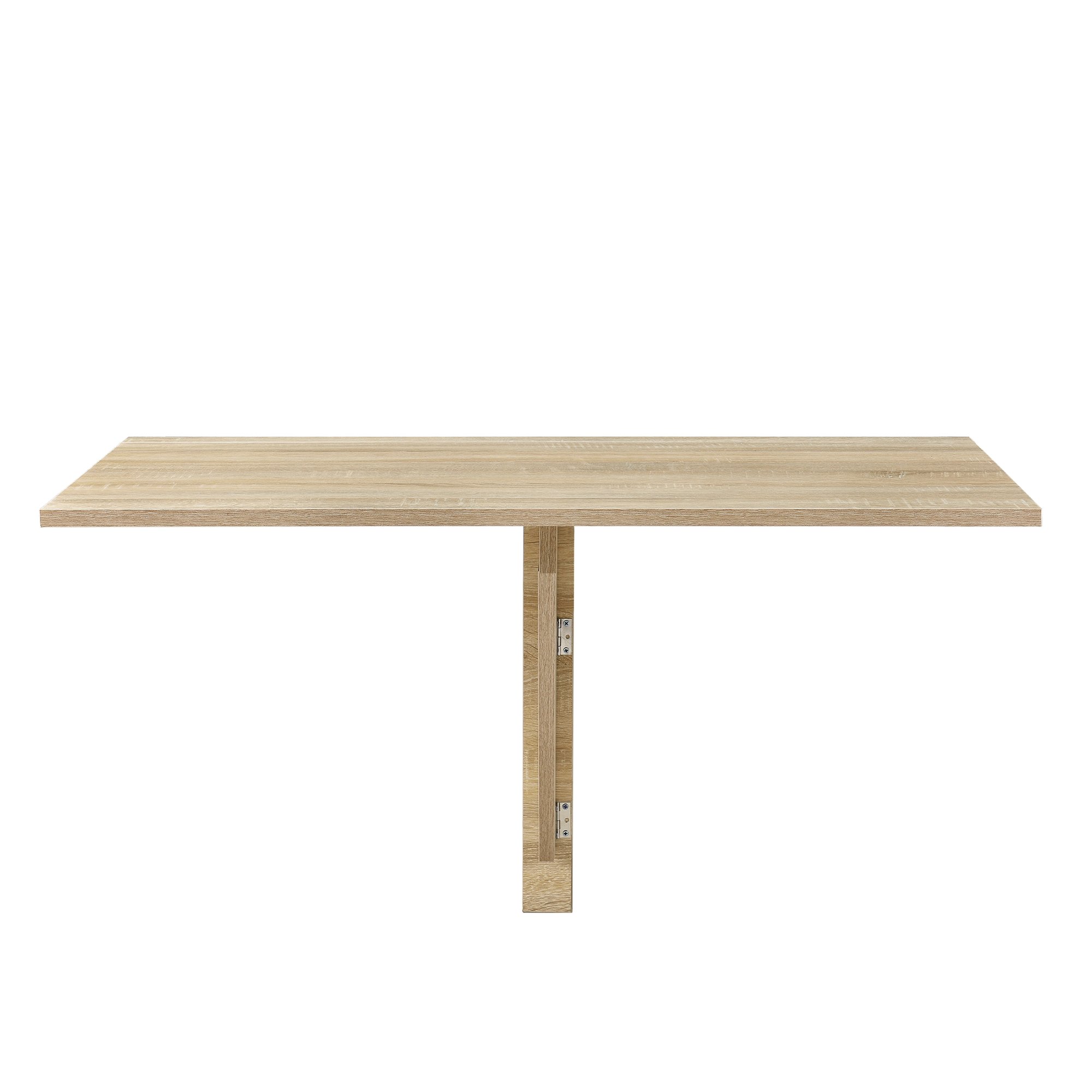 [en.casa] Tavolo da Muro con Piano Ribaltabile 100x60 cm Scrivania Pieghevole in MDF Rovere Sonoma Ideale per Cucina Studio e Ambienti Compatti