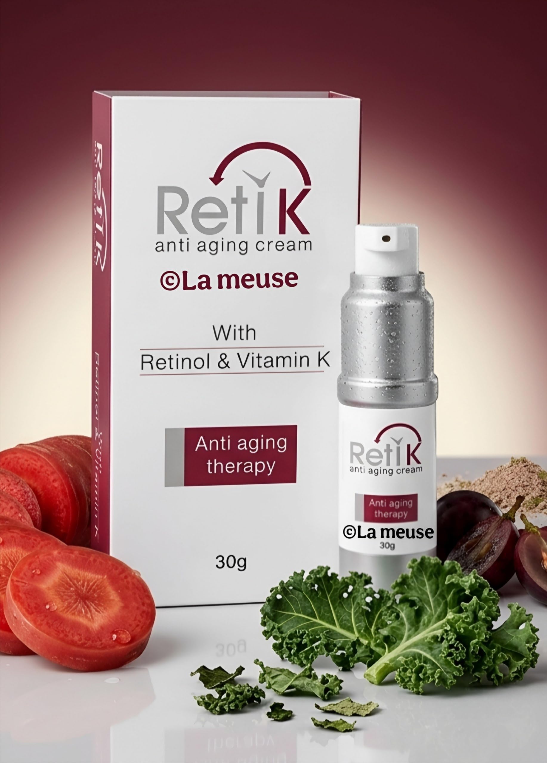Retik Anti Aging Cream 30 Gm With Retional & Vitamin K-image-8