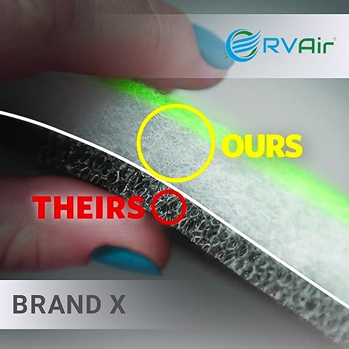 Miniatura 2 de Filtro de CA - Filtros de Reemplazo para Aire Acondicionado - Limpiador de Aire RV - Accesorios para Autocaravanas para Remolques de Viaje - Filtro