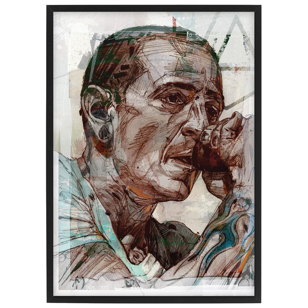 Hard Rock 02 poster 29,7 x 42 cm (A3) - incorniciato e firmato