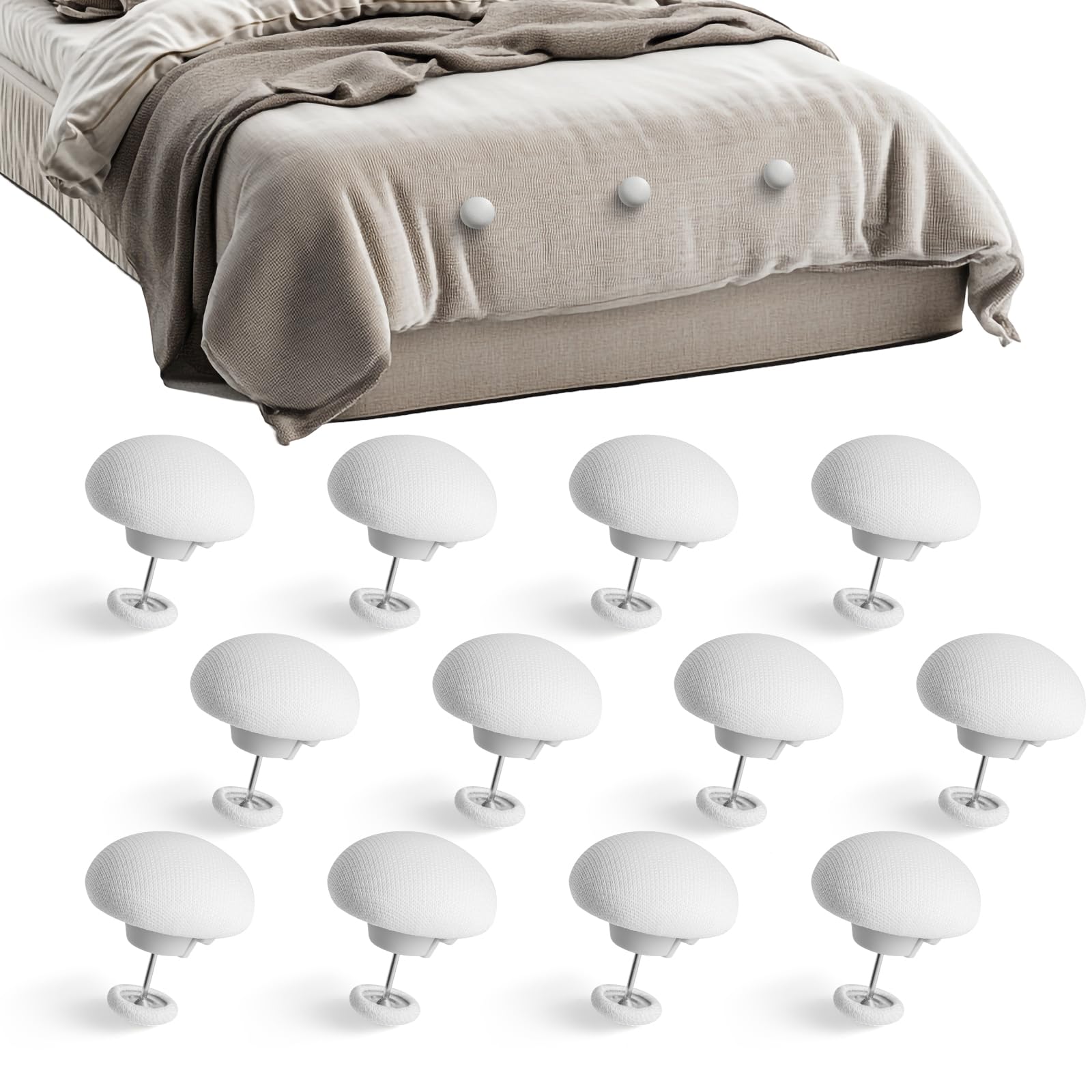 YHTCC 12PCS Duvet Clips To Keep Duvet In Place Non-Slip Quilt Clips