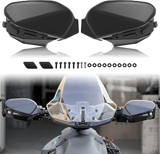 Handguards Wind Deflector for Can Am Ryker All Models, Black Hand Guards Hand Shield Protector Air Deflector for Can-Am Ryker 600 900 Sport & Rally Edition Accessories, Replace #219400894