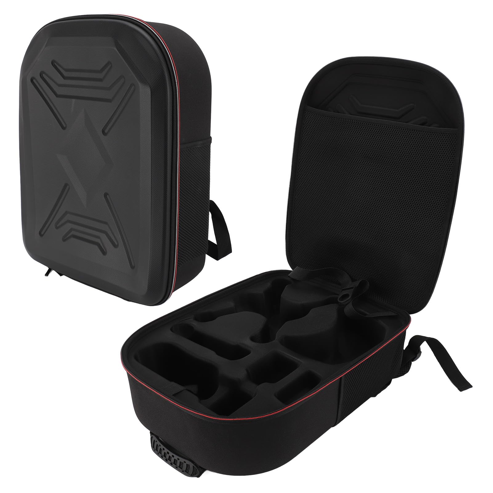 Zaino per Fotocamera per Avata, per UAV Combinato, Custodia Rigida Impermeabile Antiurto per Drone Compatibile con Controller di Movimento Avata, Tracolla,