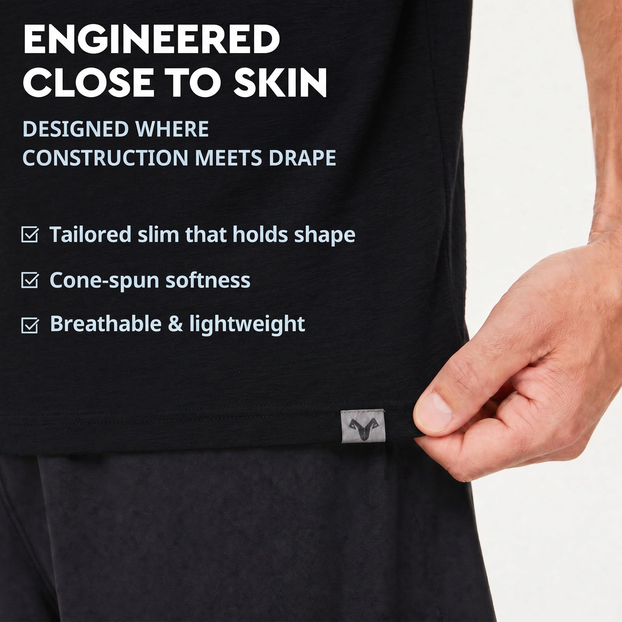 MERINNOVATION Merino T Shirt Herren Everyday Kurzärmeliges T-Shirt Funktionsshirt Atmungsaktiv und Geruchsneutral Merinowolle Base Layer + Merinowolle Socks