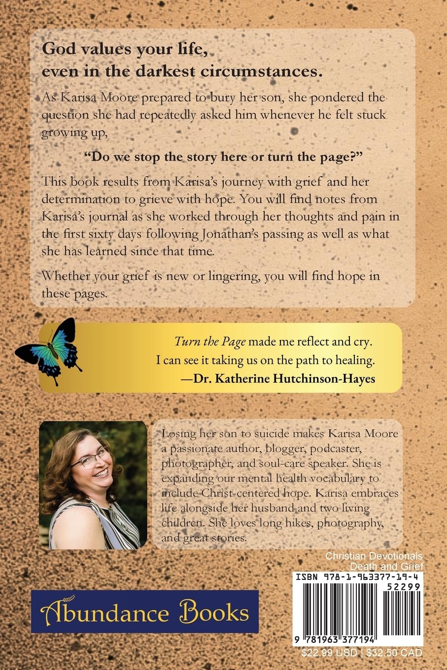 Turn The Page: Devotions to Help the Griever Hope