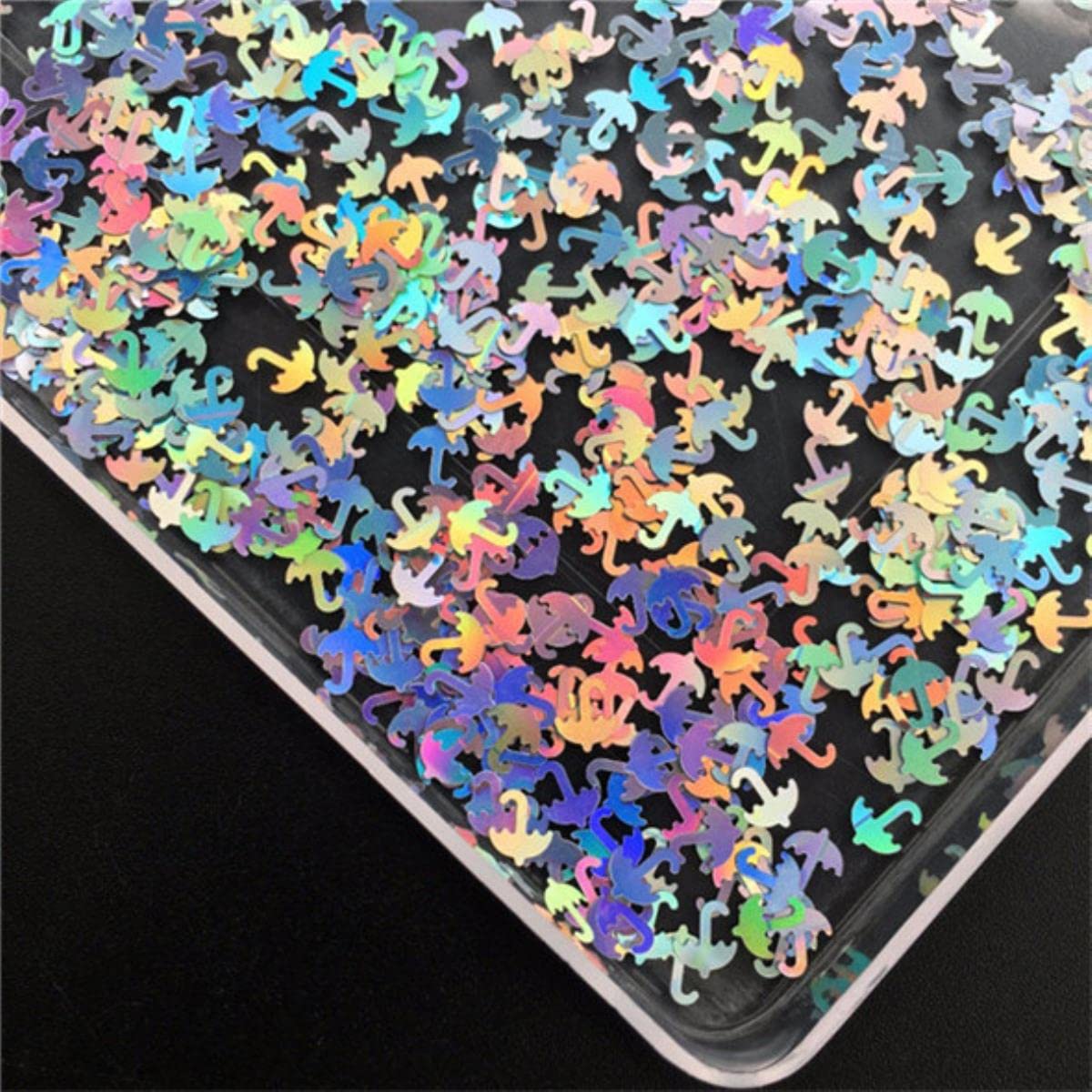 20 g/paquete tamaño láser plata ultrafino uñas brillo lentejuelas para el arte del cuerpo pintura uñas Artl DIY decoración