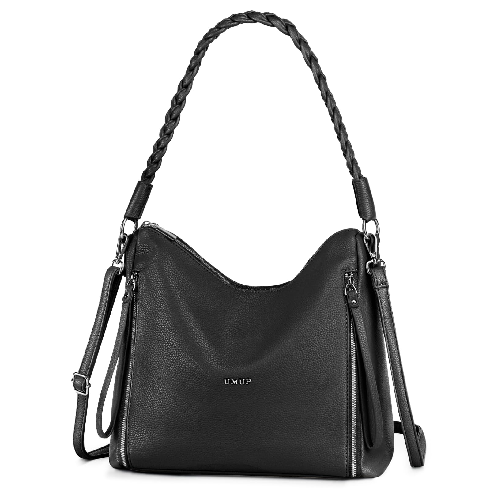 Sac à Main Femme BAIGIO Cuir PU Avec Portefeuille - Grand Fourre-Tout 31x31x13 Cm Bandoulière