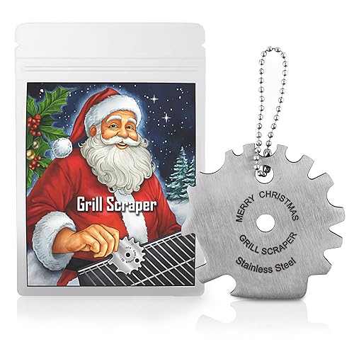 Grill Scraper Stocking Stuffers for Adults Men Women Gifts Teens