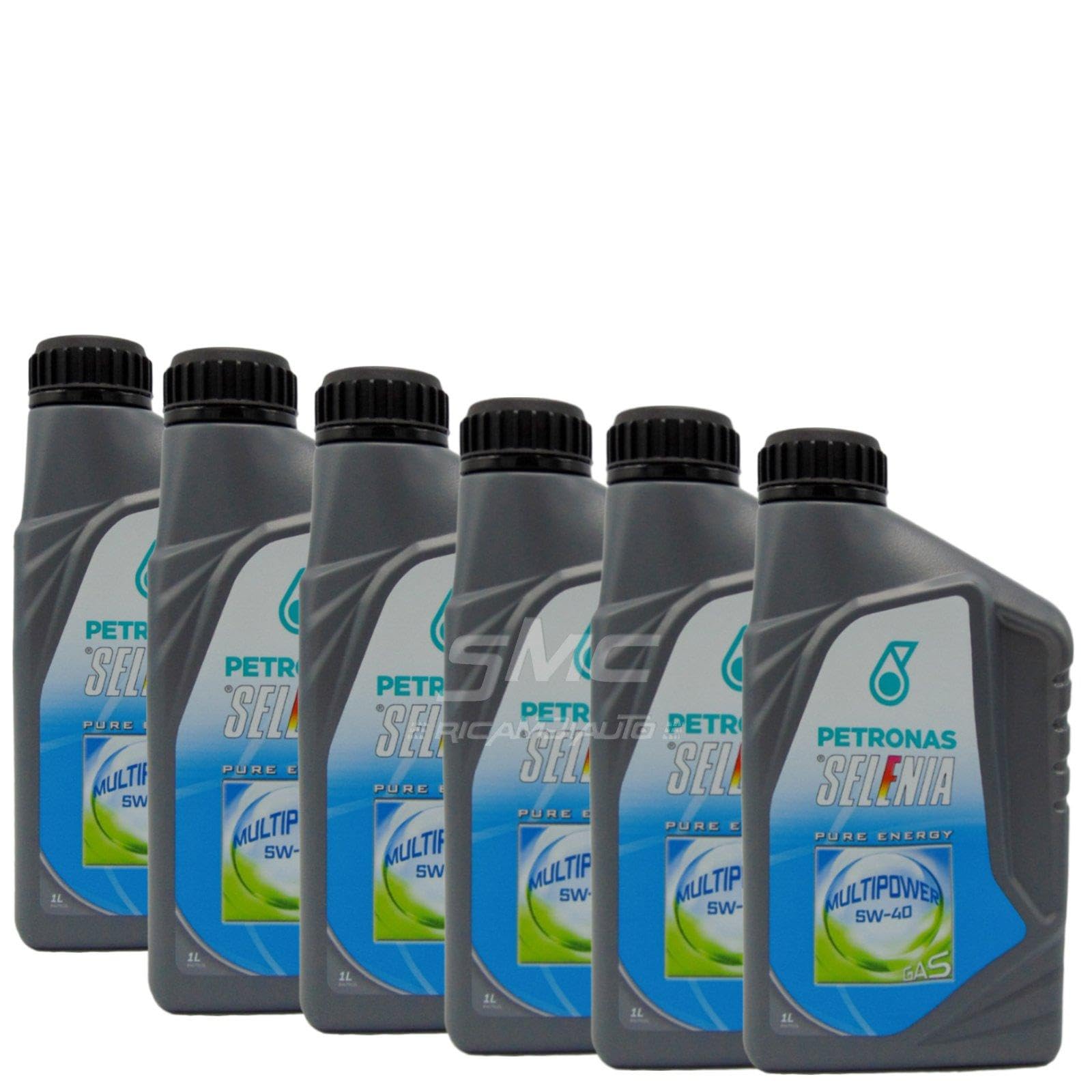 SMC Olio Motore SELENIA Oil Motor MULTIPOWER 5W40 5W-40 Gas METANO GPL LUBRIFICANTE (6)