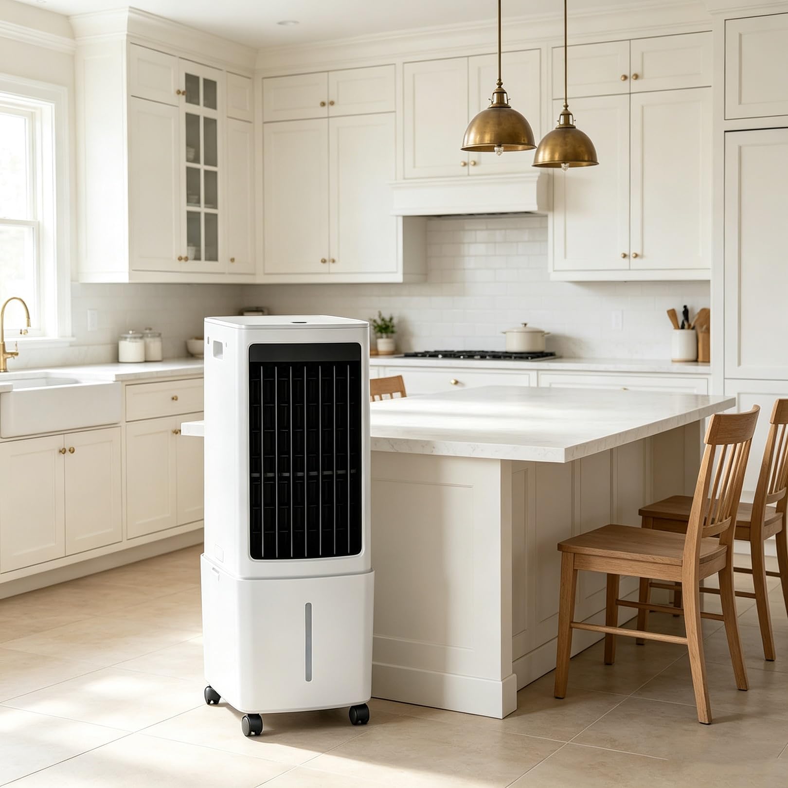 Portable Evaporative Air Cooler with Remote Control Cooling Fan Humidifier