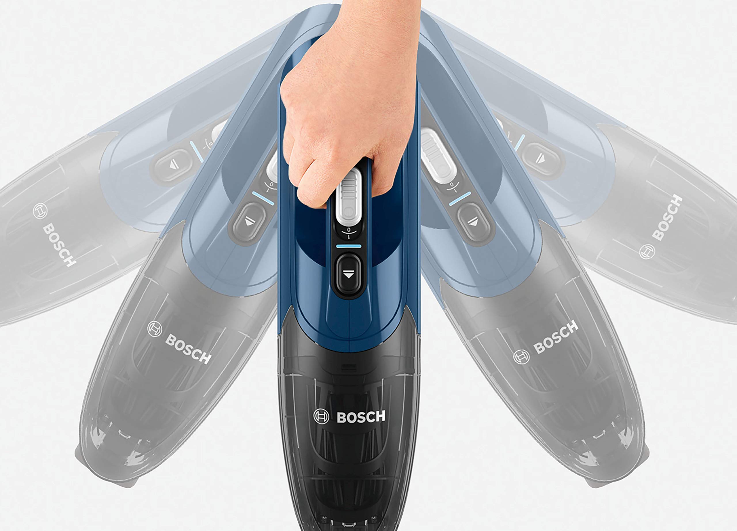 Bosch Odkurzacz Pionowy Bezprzewodowy BCHF216S Readyy'y, 16 V, Niebieski