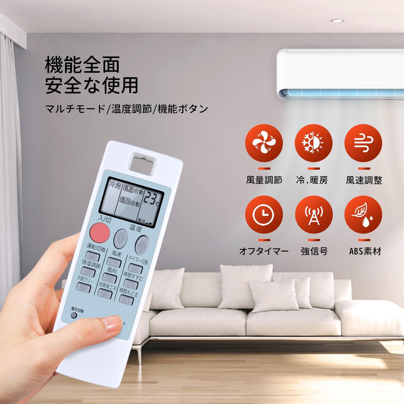 MITSUBISHI エアコンリモコン 4個セット HRZ-4□三菱 色焼け無し(^^♪ エアコンリモコン NP081 動作保証