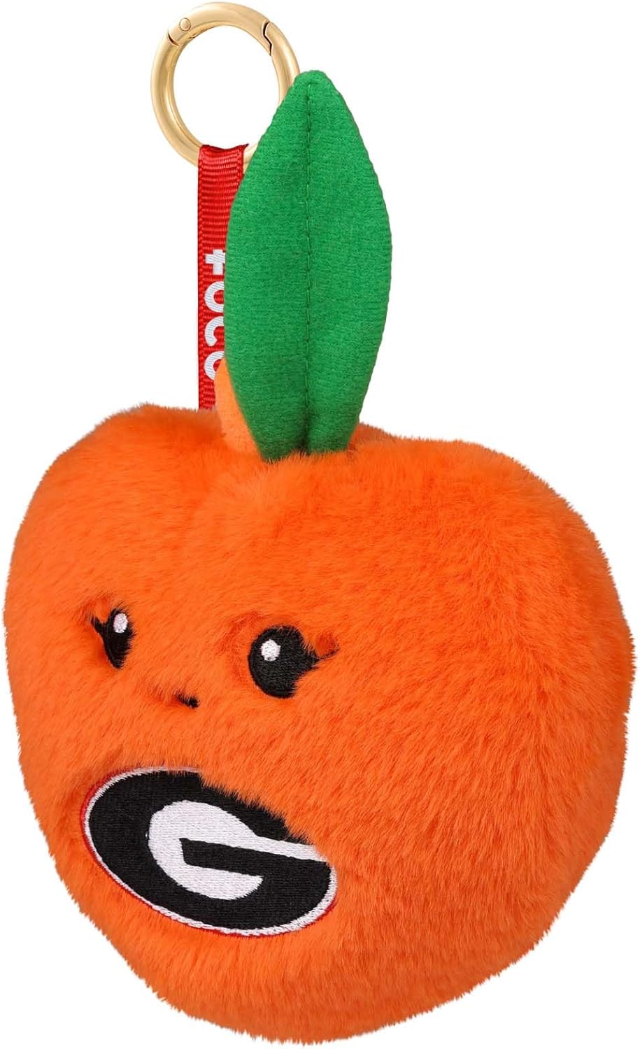 FOCO Unisex NCAA College Team Logo Plush Food Bag Charm Keychain