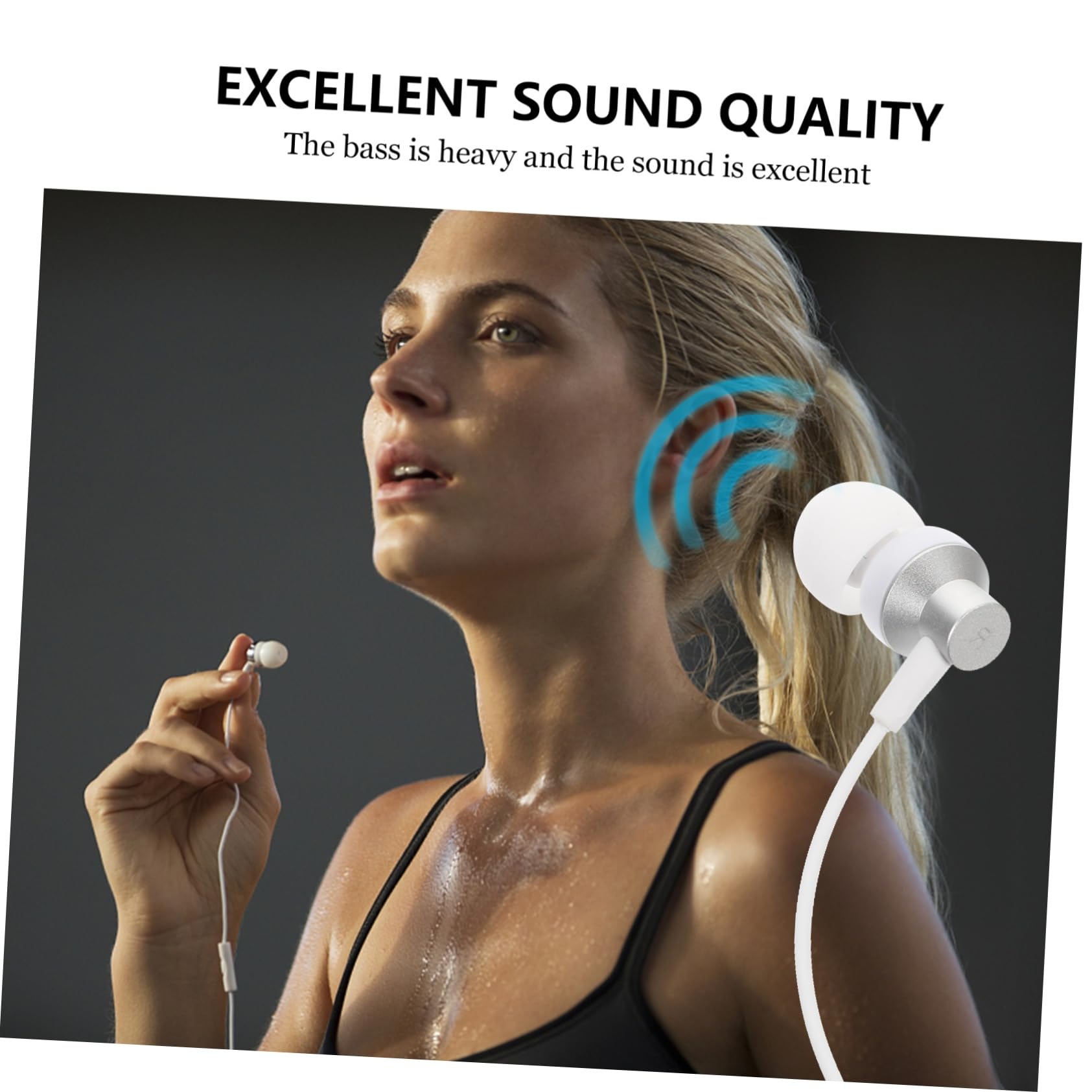 HEMOTON 3piezas Auriculares In-Ear Compatibles Diseño Ergonómico Sonido Estéreo Uso Diario y Gaming VR