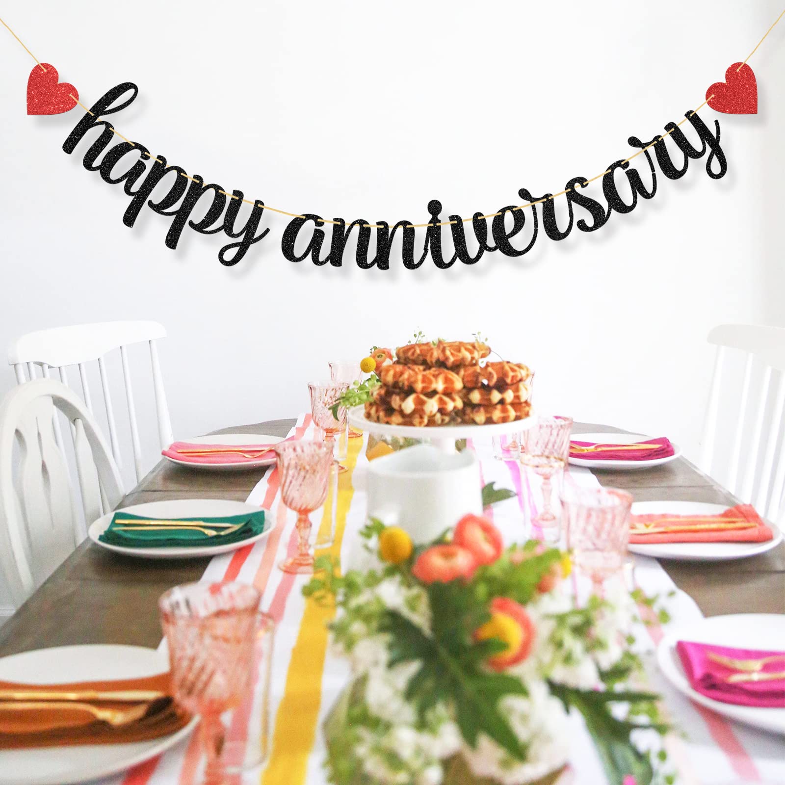 Happy Workiversary Party-Dekoration – 10-teiliges Set Mit Banner & Hängenden Wirbeln