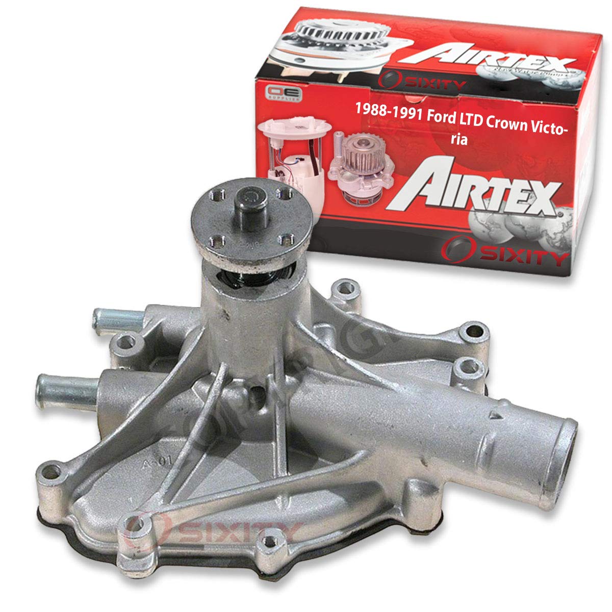 Amazon.co.jp: Airtex エンジンウォーターポンプ Ford LTD Crown Victoria 5.0L 5.8L V8  1988-1991に対応 : Automotive Airtex AW1121HX エンジンウォーターポンプ