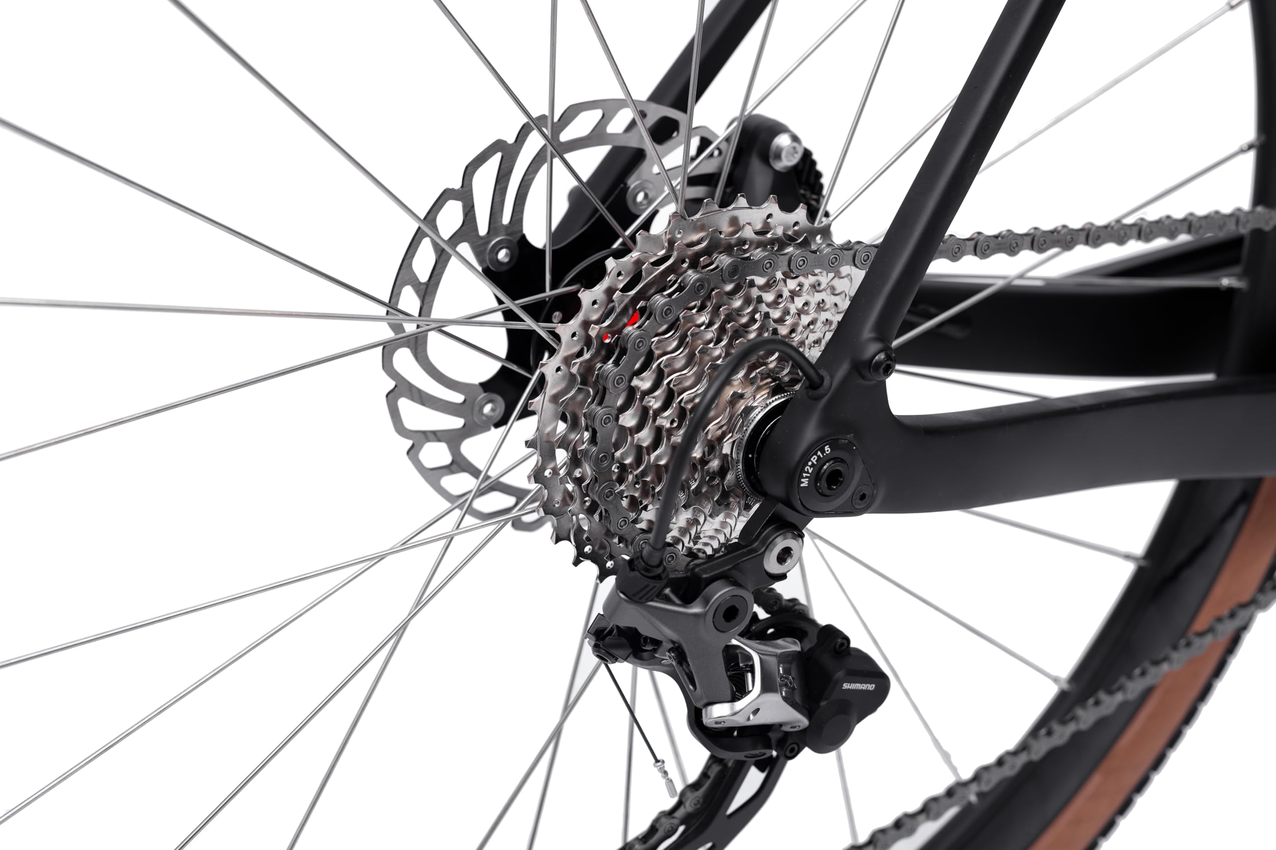 Rinos Sandman 6 Bicicleta Gravel de Carbono | GRX 600, 22 Velocidades | Cuadro de Carbono T800 | 9.8 kg | Frenos de Disco Hidráulicos | Neumáticos CST 700x40C