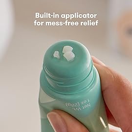 Frida Baby No-Mess Vapor Rub, Baby Vapor Rub for Chest, Neck, Back + Foot, Non-Medicated, Petroleum-Free, Hands-Free Applicator Tube, Non-Staining, Soothing Eucalyptus & Lavender for Sleep