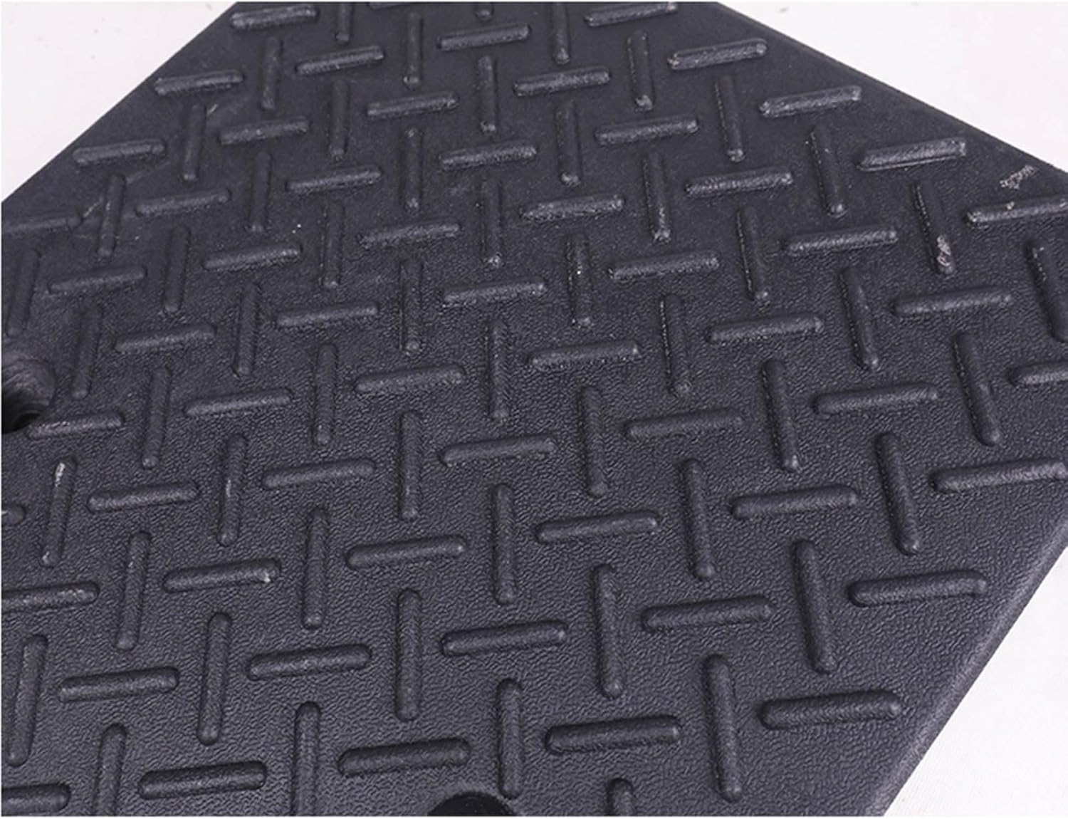 Kanduo Rampa podjazdowa Rampa krawężnikowa, rampa samochodowa, dla wózków inwalidzkich, materiał gumowo-plastikowy, tekstura antypoślizgowa, trwała(50x50x13cm)