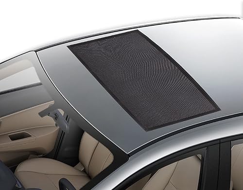ASUBHA Parasol magnético para techo solar de automóvil, malla transpirable, cubierta de techo de automóvil para acampar durante la noche,
