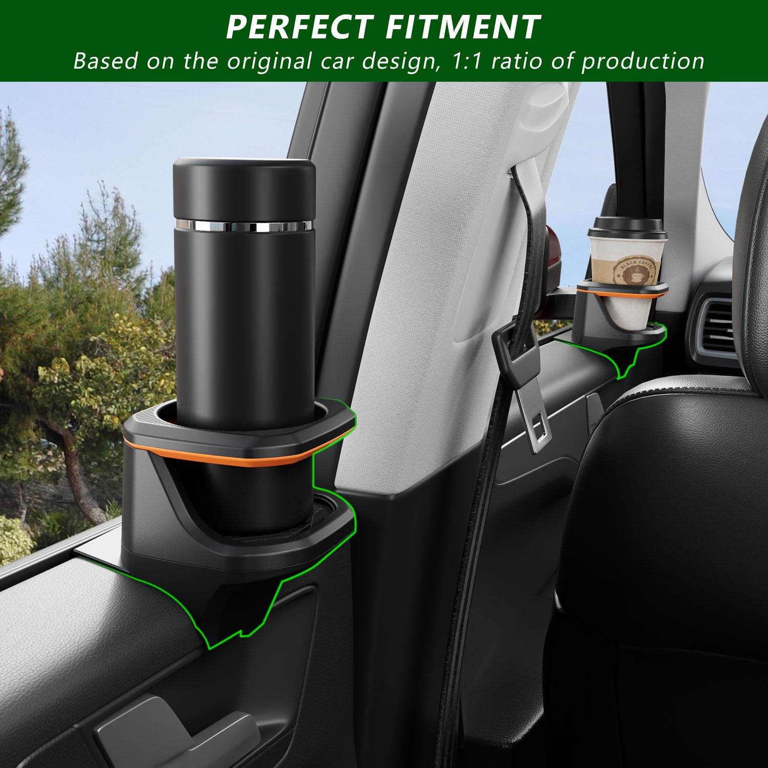 Amazon.co.jp: xipoqix 車のドアカップホルダー。2022-2024年式 