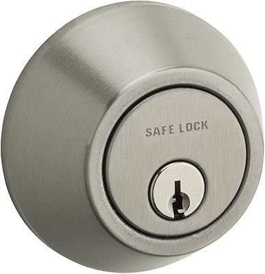 Dexter By Schlage Keyed Entry Deadbolt Lock - Satin Nickel Single Cylinder
