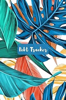 Debt Tracker: Spreadsheet Journal, notebook, dairy. Monthly Budget Planner Debt Tracker with name, starting balance, inter...