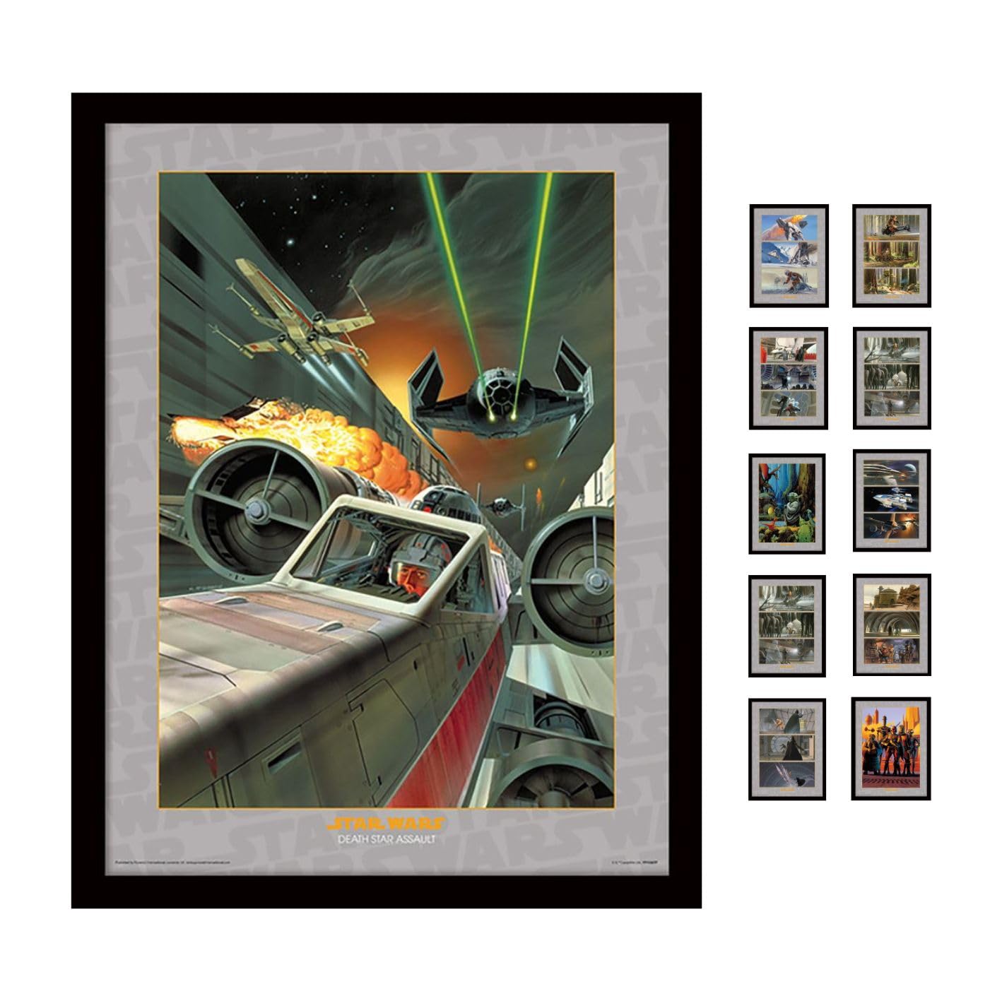 Pyramid International Super Mario Kart (Retro) 30 x 40cm Collector Print (Framed) 30cm x 40cm, One Size