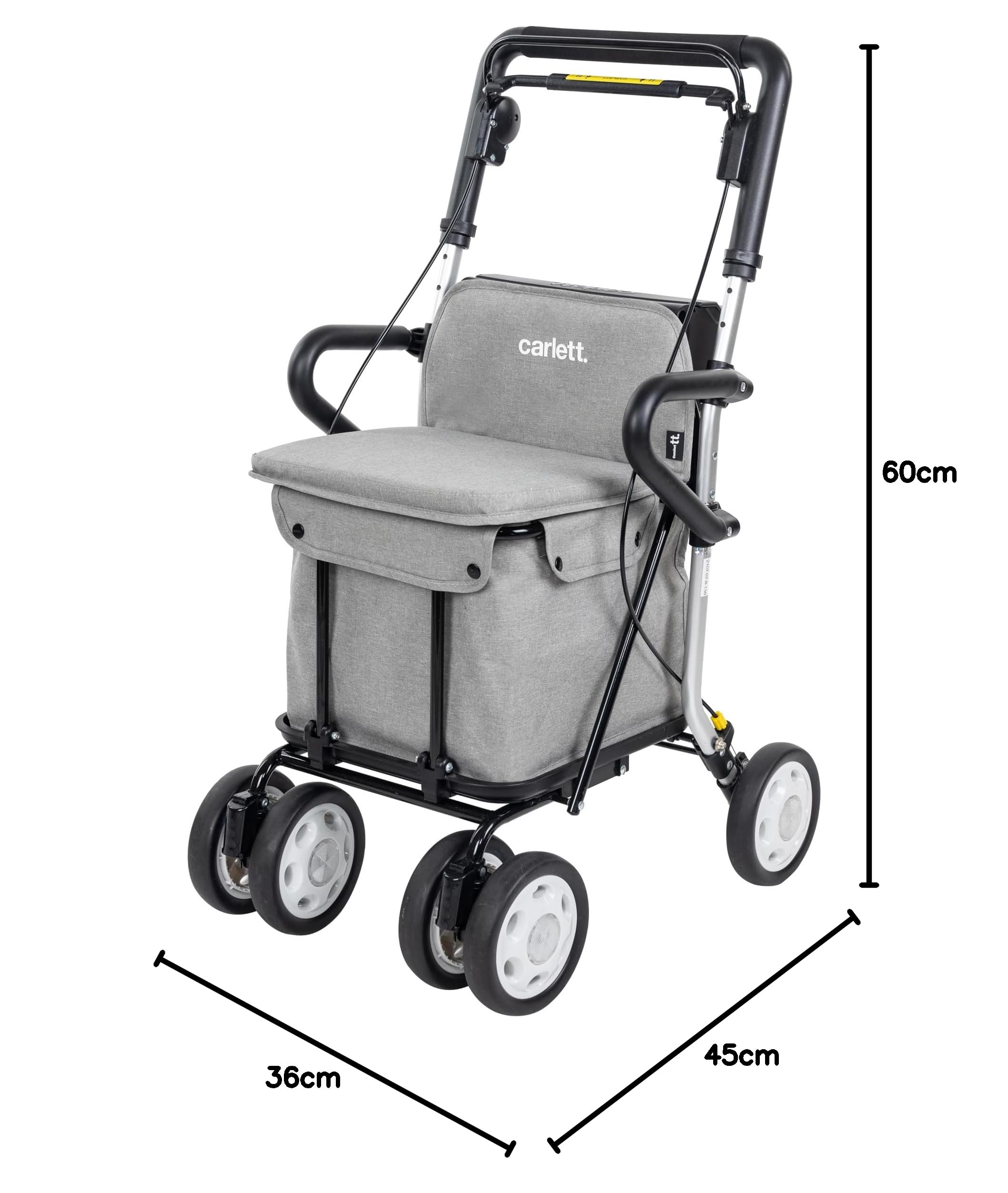 Carlett Bracciolo Comfort, Supporto Ergonomico per Sedersi e Rialzarsi, Compatibile con Comfort Assist, Installazione Facile e Rapida, Materiali Resistenti e Durevoli