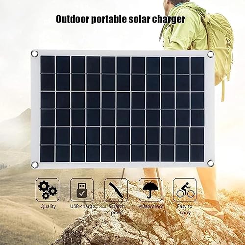 Miniatura 4 de CAJUCA Panel solar 2 unids 250 W 500 W Kit de panel solar 12 V USB con controlador de 100 A Flexible Monocristalino Sistema de Energía Solar Cargador