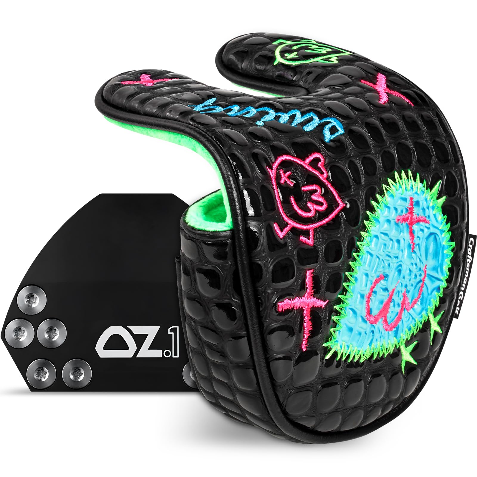 Amazon.co.jp: Craftsman Golf LAB OZ1 パターカバー ゴルフ
