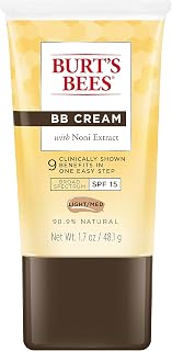 Burt's Bees BB Cream with SPF 15, Light / Medium, 1.7 Oz (Package May Vary)