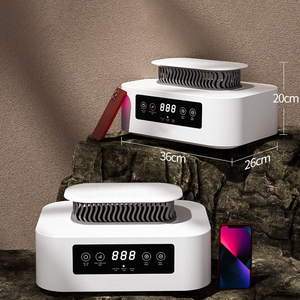 Secadora eléctrica con Control Remoto, Secadora Plegable portátil de 2000W, Ajuste de 3 velocidades, Apagado automático, Aire Caliente, soplado, habitación de Armario