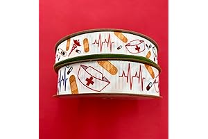 Nurses Day Grosgrain Ribbon: Perfect for Gift Wrapping and Celebrations
