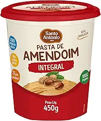 SANTO ANTONIO ALIMENTOS PASTA DE AMENDOIM INTEGRAL POTE 450G