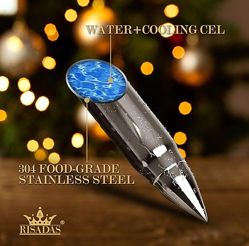 Miniatura 4 de Regalos navideños para hombres, papá, esposo, regalos para hombres, para Navidad, piedras de whisky plateadas, regalos de Navidad para hombres,