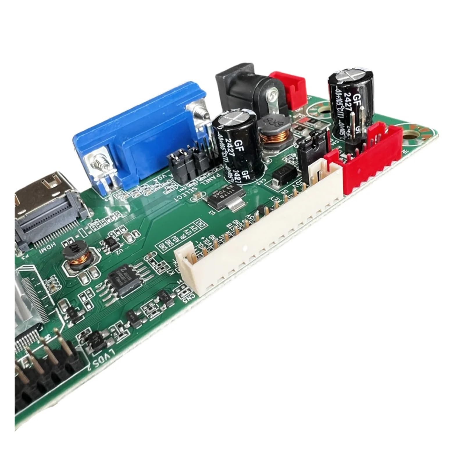 Carte Mère TV Universelle V56/V59 avec Carte Pilote, Prend en Charge La Carte TV Standard DVB-T2 (Comprend Le Kit De Boutons De Télécommande