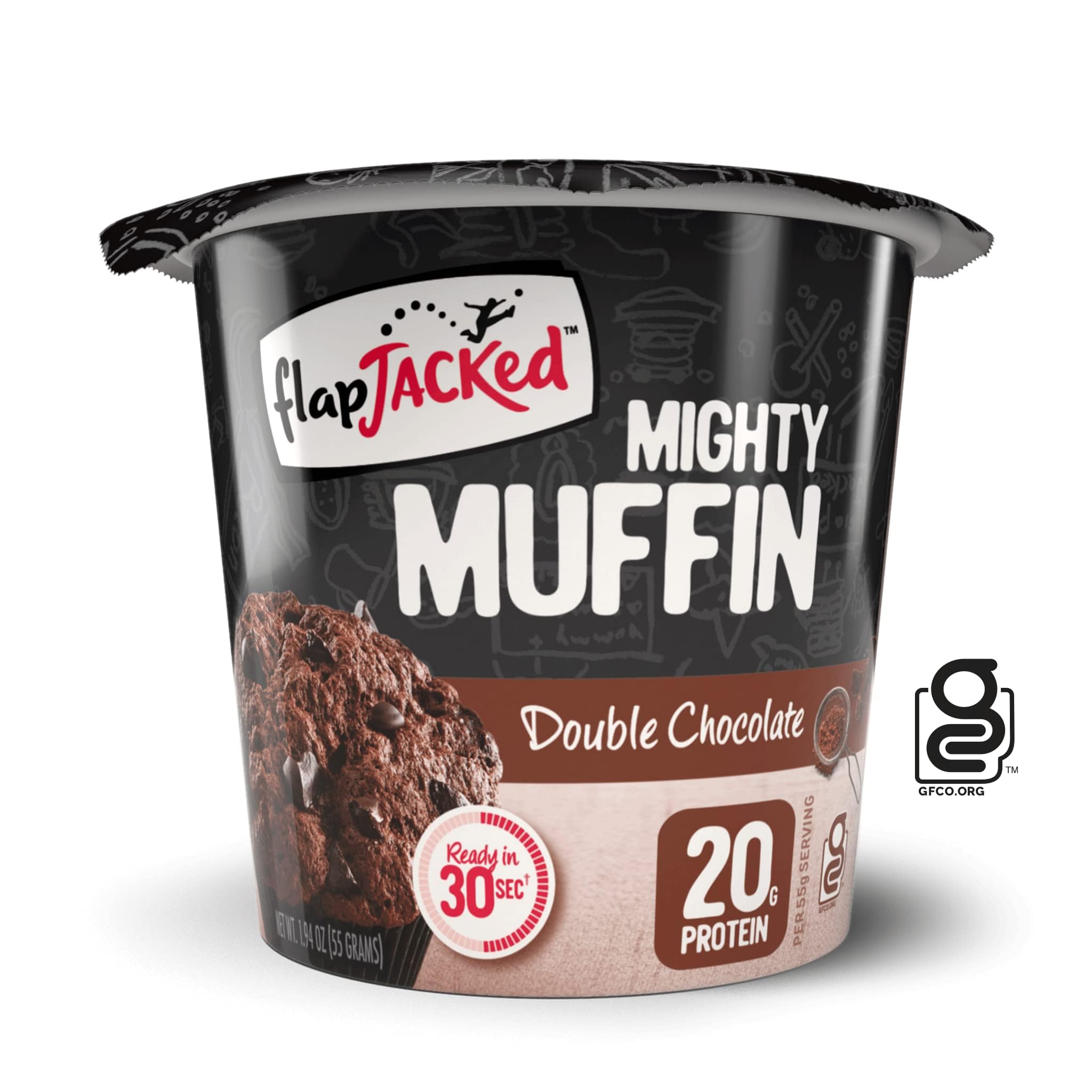 - Mighty Muffins, Gluten-Free Double Chocolate, 1.94 Ounce (Pack of 12)