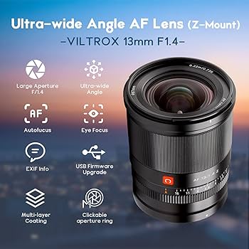 Amazon.co.jp: Viltrox 13mm F1.4 超広角 オートフォーカスレンズ Amazon.co.jp: Viltrox 13mm F1.4 超広角 オートフォーカスレンズ