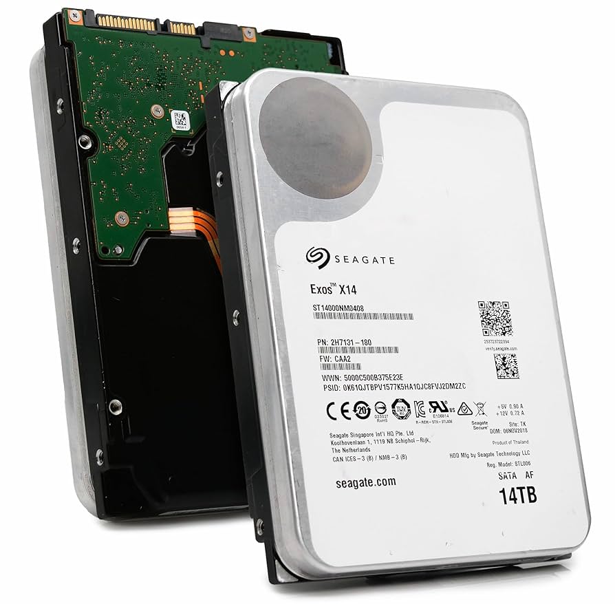 Seagate 3.5インチ内蔵HDD 14TB (ST14000NE0008) Amazon.com: Seagate IronWolf Pro ST14000NE0008 14 TB Hard