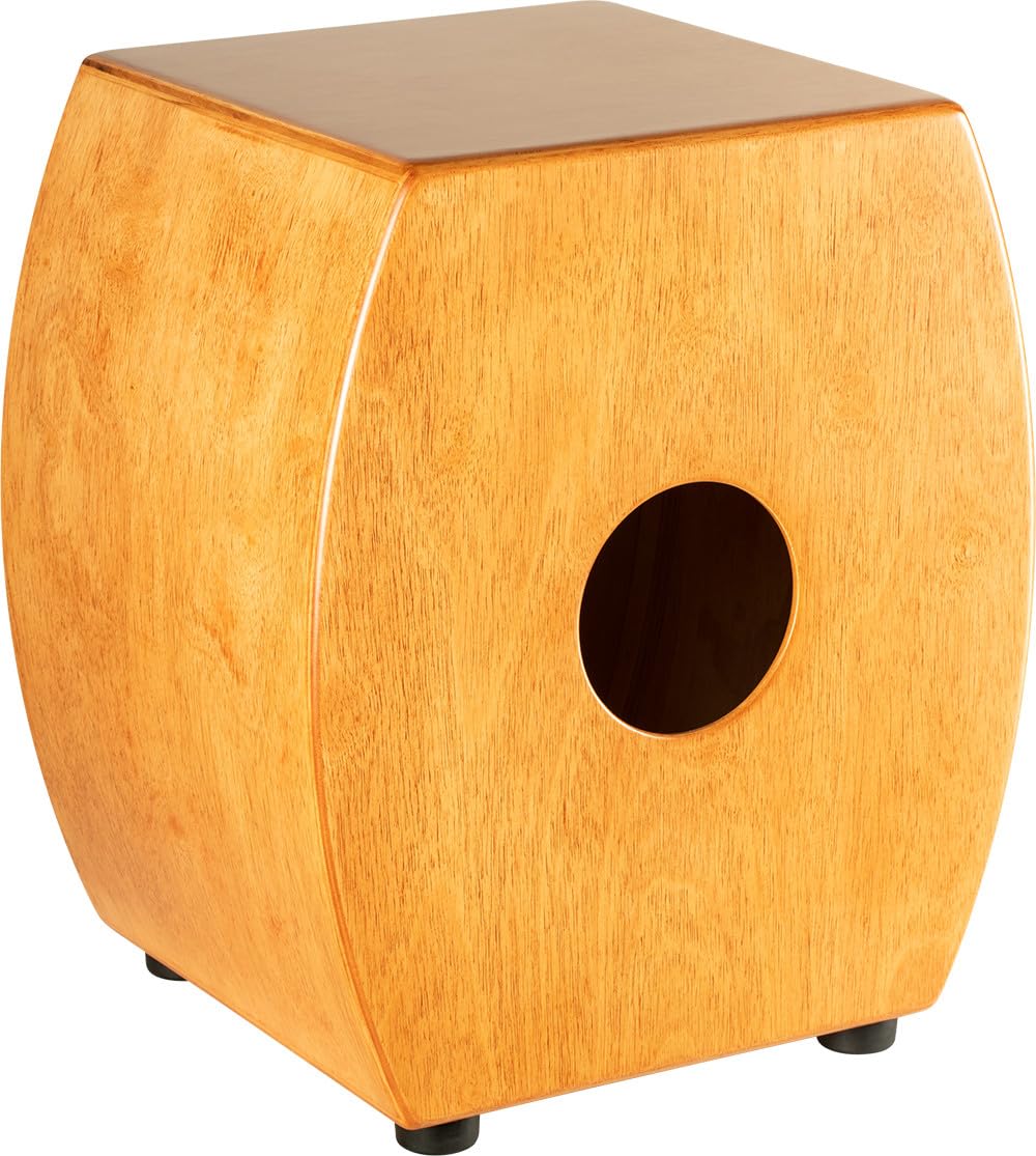 Meinl Percussion Arch Bass Cajon - Drum Box Bulbosa con Suono Rullante e Bassi Profondi - Suprrficie di Suono in Acero (SUBCAJ7SNT-M)