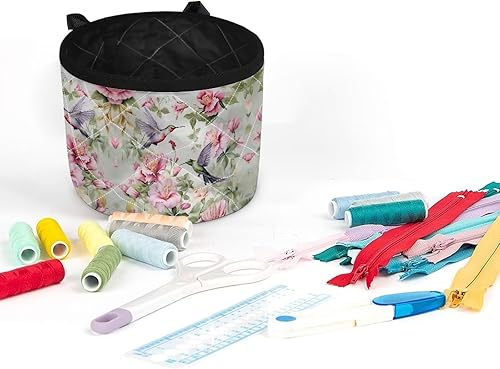 Miniatura 184 de Tapetes para máquina de coser de girasol y colibrí para mesa con bolsillos, para máquinas de coser de Acción de Gracias, alfombrillas para reducir